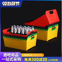 Plastic beer barrel Large capacity beer frame bar KTV commercial portable ice bucket thick drop resistant household beer case