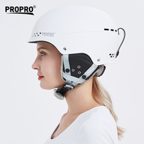 PROPRO ski helmets men and women winter sports warm breathable veneer double board safety ski protective gear equipment