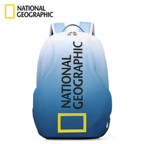 National Geographic Gradient Backpack 2022 Traveling Backpack Outdoor Large Capacity Computer Bag for Male and Female Students