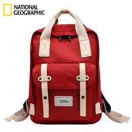 National Geographic Backpack Women's Sports Outdoor Fashion Computer Backpack Male Travel Waterproof Student Couple Schoolbag Big