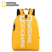 National Geographic School Bag Womens Sports Travel Backpack Couple Shoulder Bag Mens Tide Leisure Fashion Student School Bag ins