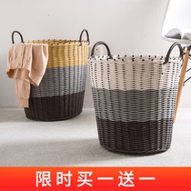 Dirty baskets clothes storage baskets woven laundry baskets toys storage baskets artifact