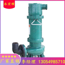 Manufacturers supply high quality WQB QWB explosion-proof non-clogging sewage pump corrosion-resistant stainless steel submersible pump