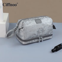 Travel wash bag mens travel portable waterproof bath bag dry and wet separation camouflage storage bag portable cosmetic bag