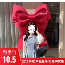 Net red bow material decoration oversized foam oversized door hanging wall ins sponge paper eva decoration giant