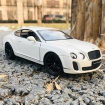 Welly Willie 1:24 Bentley Continental GT Sports Super Run Simulation Alloy Car Model