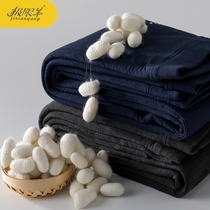 Limit sheep (100% mulberry silk filling) autumn and winter men and women slim fit silk beating bottom thickened warm cotton pants
