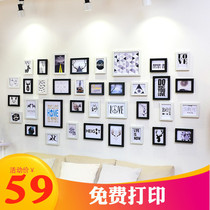 6 inch 7 inch creative wash photos made of photo frame wall stickers free punch ins wind album frame wall hanging table pieces