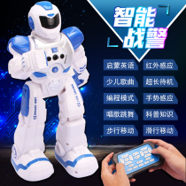 Net red dancing robot children Boy mechanical men Smart Remote control electric toys early education puzzle induction New