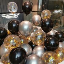  Net celebrity adult baby birthday kty party decoration metal thickened balloon proposal confession store opening decoration