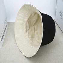 Black hat children Han version Tide Fisherman Hat Spring Summer Thin covered sun hat Sun Hat Basin Hat Sunhat Lovers Hat