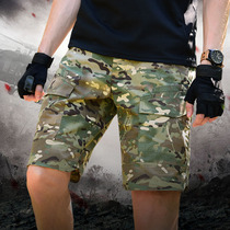 Summer outdoor instructors workwear pants black cp camouflan python abrasion resistant military fans tactical shorts to expand their equipment