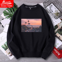 Sweatshirt Mens Spring and Autumn Korean Winter Hatless Round Neck Long Sleeve Clothes 2021 New Loose Tide Brand ins