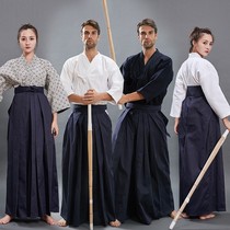 High-quality kendao one sword universal introduction recommended adult men and women White Blue kendao clothing kendo hakama