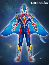 Ultraman kite childrens kite boy kite Weifang kite 2021 new triangle kite Baofei