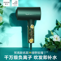 Suth Van Gogh co-name electric hair dryer household high-power dormitory negative ion hair care quick-drying air box gift box