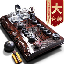 High-end tea set set Home living room automatic Kung Fu tea tray integrated high-end office meeting office