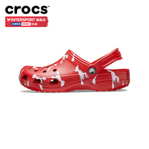 Crocs Carlochi sandals mens shoes womens shoes 2021 summer new hole shoes thick soles casual sandals slippers