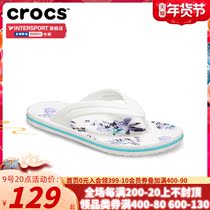Crocs official website Carlochi slippers womens 2021 summer new non-slip Flip-flops Sandals sandals 206101