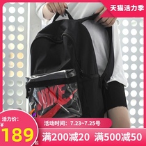 Nike Nike backpack mens bag womens bag 2021 new large capacity bag school bag sports bag BA6175