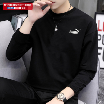 PUMA puma sweater mens 2021 autumn new sportswear long-sleeved T-shirt casual round neck pullover 589027