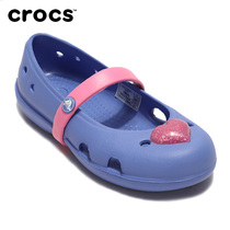 Crocs Carlochi Girls Sandals 2021 Summer New Sneakers Gee Flat Shoes Casual Sandals 206949