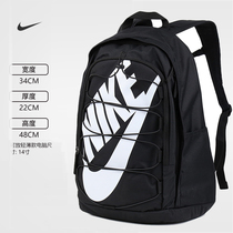 NIKE official website flagship backpack men's high school students schoolbag 2021 new black women's sports backpack