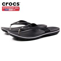 Crocs Carlochi Flip-flops casual slippers mens shoes womens shoes Sandals sandals non-slip sports outdoor sandals
