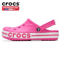  Crocs crocs sandals womens 2021 summer new lightweight breathable beach shoes hole shoes cool drag 205089