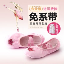 Dancing shoes soft soles Chinese dance performances cat claws childrens ballet shoes childrens dance shoes Girls Girls