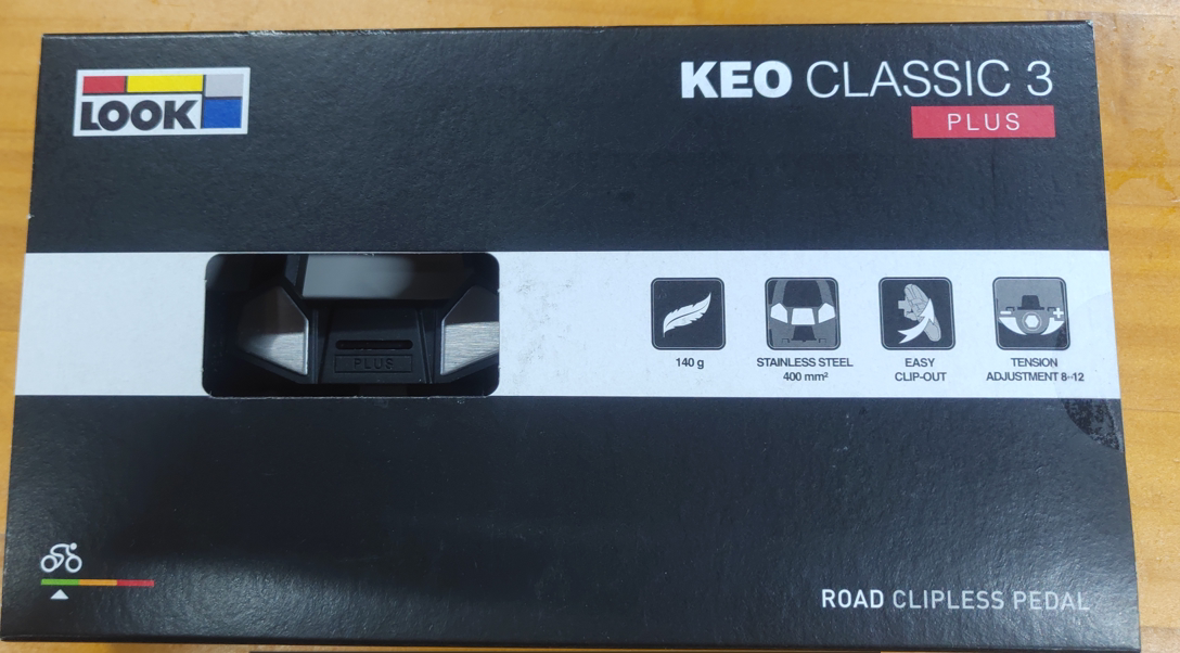 2020 French-made LOOK lock-up CLASSIC 3 PLUS adjustable road car