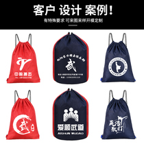 Taekwondo boxing protective gear bag schoolbag backpack backpack shoulder bag adult children custom Sanda special equipment road bag