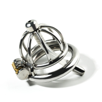 SM metal stainless steel anti-derailment masturbation band catheterization intubation chastity lock pants chastity belt penis male restrainter