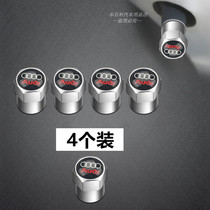 Suitable for Audi tire valve cap A1A3A4LA5A6LQ3Q2LQ5LQ7 Car personalized valve core cap