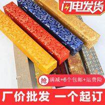 High-grade calligraphy and painting brocade box gift box custom calligraphy and painting box packaging box custom calligraphy collection box storage cylinder customized