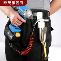 Rack-worker woodworking electric wrench hook hanger multifunction bracket waist-room hanging cover new waist rack bracket accessories