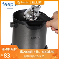 feepie stainless steel coffee slag bucket metal round Powder Box Coffee Machine knock slag bucket Italian bar home