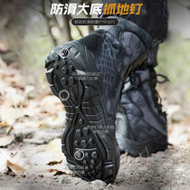 New Python ultra-light shock absorption high-help tactical boots male Special Forces security combat training boots land boots waterproof training