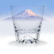 Mount Fuji wine glass whisky glass glass beer wine glass export quality cocktail Cup