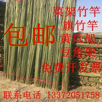 Bamboo pole vegetable garden set up outdoor bamboo pole stand vegetable flag pole bean rack cucumber rack vegetable rack small bamboo fine bamboo pole