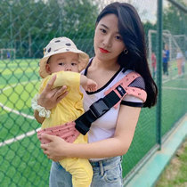 Japanese small medium and large children baby carrier big baby out of the simple front-hug portable baby artifact summer breathable