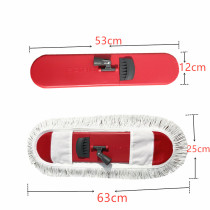 DAustralia Cotton Thread Earth Wipe Mop Flat drag all-cotton replacement Mop Mop Accessories Replacement