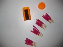 Windproof and waterproof safety matches outdoor camping survival moisture-proof emergency export quality 20 barrels per barrel
