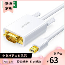 Green mini dp to vga adapter lightning interface converter head projector display screen HD 10