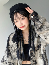 Beret female autumn winter day thin big head Wai Joker octagonal spring autumn painter hat Net red ins tide cool