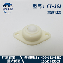 Zeyi universal ball NL8H all nylon bulls eye wheel 19B25B ball bearing WA01 conveying accessories factory direct sales