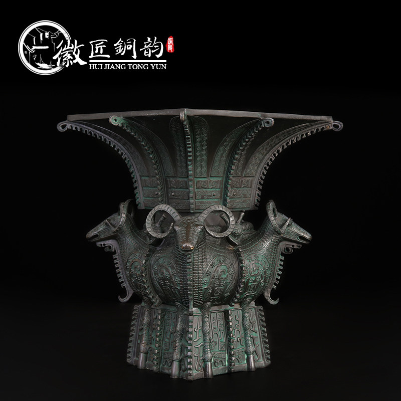 四羊方尊青铜器-四羊方尊青铜器促销价格、四羊方尊青铜器品牌- 淘宝