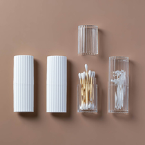 Japan imported dental floss box portable travel portable toothpick box cotton swab storage box small lip brush cotton stick storage box