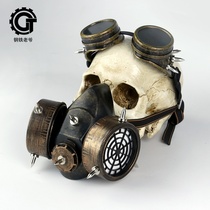 Steel Lord Cyberpunk 2077 Steampunk goggles mechanical gas mask cosplay Halloween