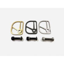 Taiwan HH Brompton small cloth titanium alloy block plate E plate plate no mud stall